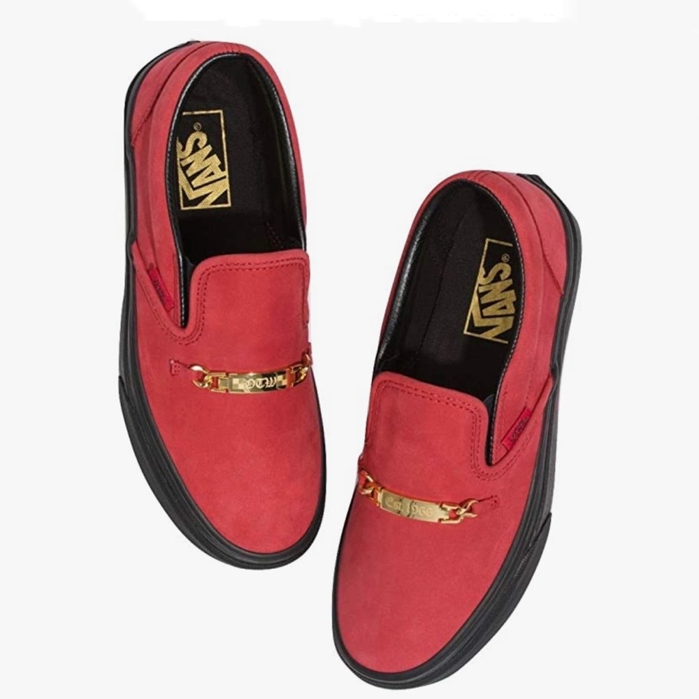 VANS ID Classic Slip-On Shoes Chili Pepper Size 5
